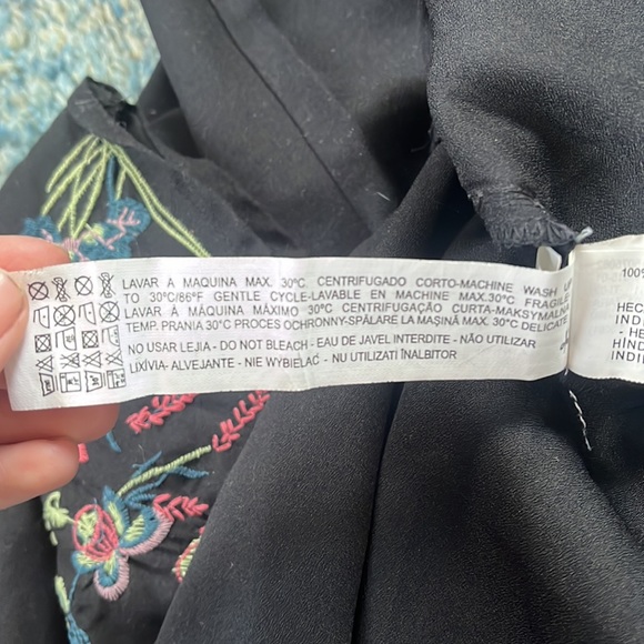 Zara embroidered jumpsuit - Picture 10 of 11